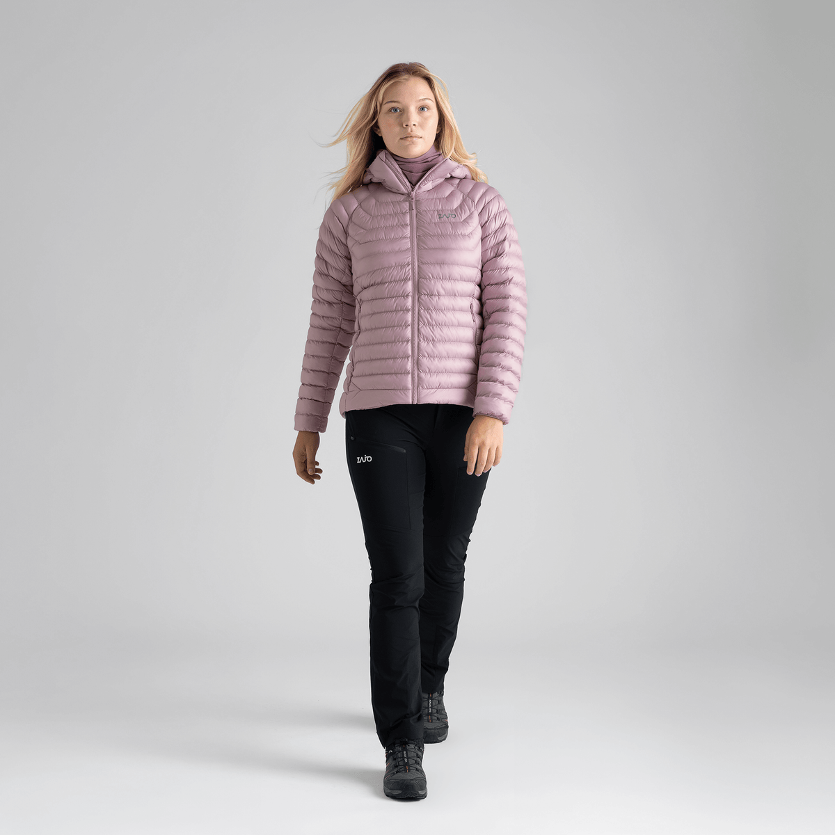 Nubaro Women's Insulated Hooded Jacket — Earth Red