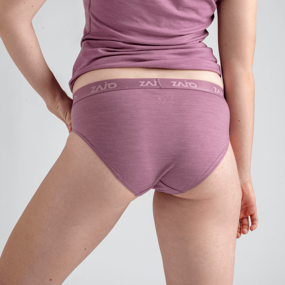 Senti Women's Merino Briefs — Lila Haze