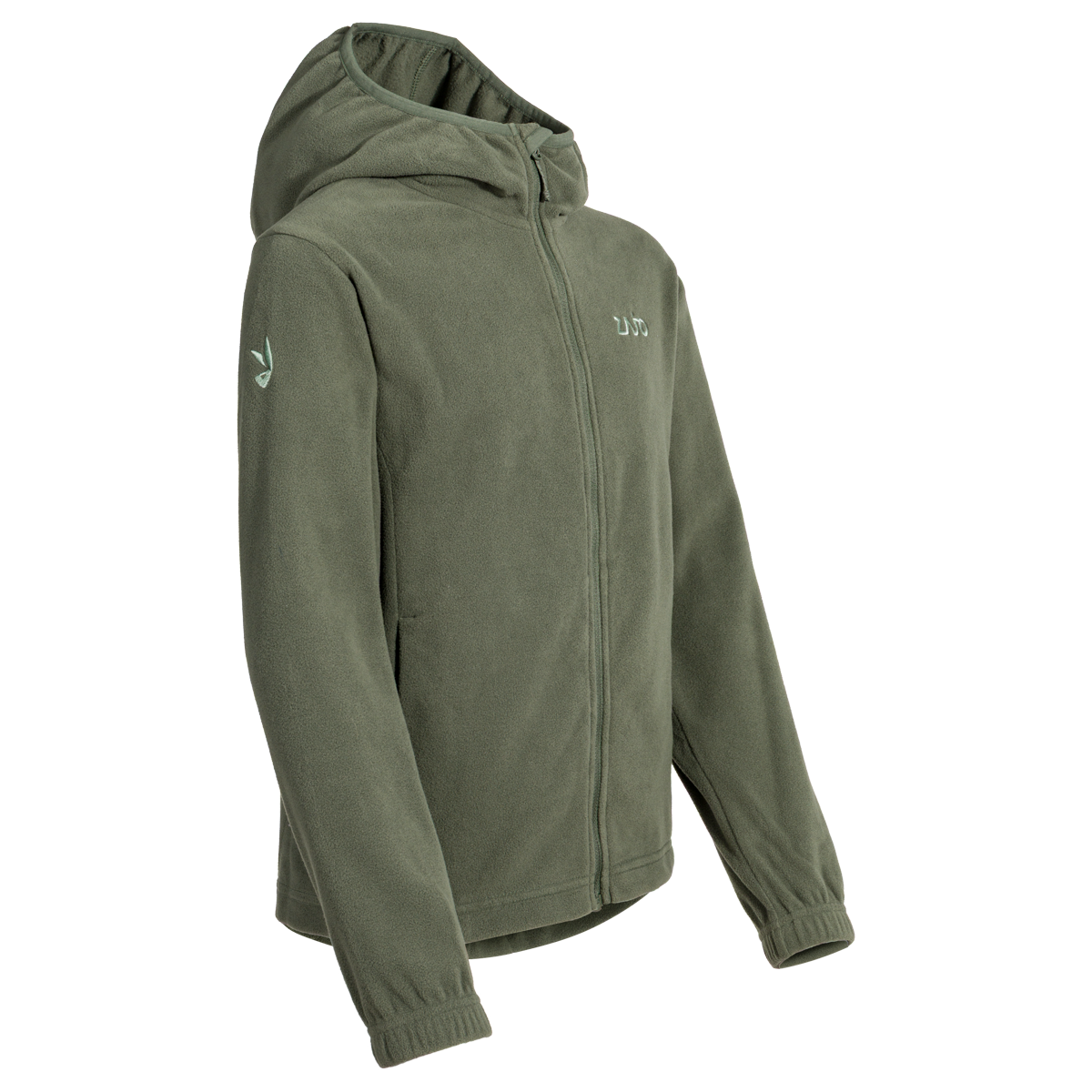 Auro Kid's Fleece Jacket —  Thyme Green