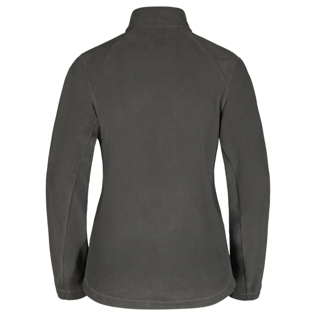 Auro Women's Fleece Zip Top — Black Olive