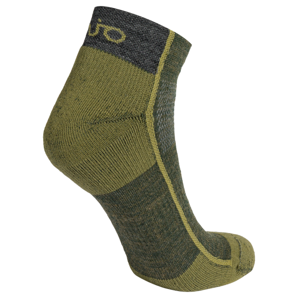 Hejma Merino Low Socks —  Avocado Green