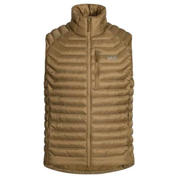 Nubaro Men's Insulated Vest — Golden Brown