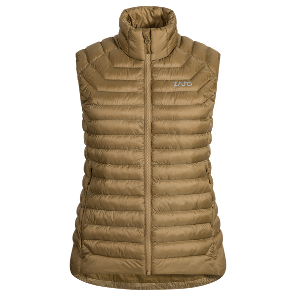Nubaro Women's Insulated Vest — Golden Brown
