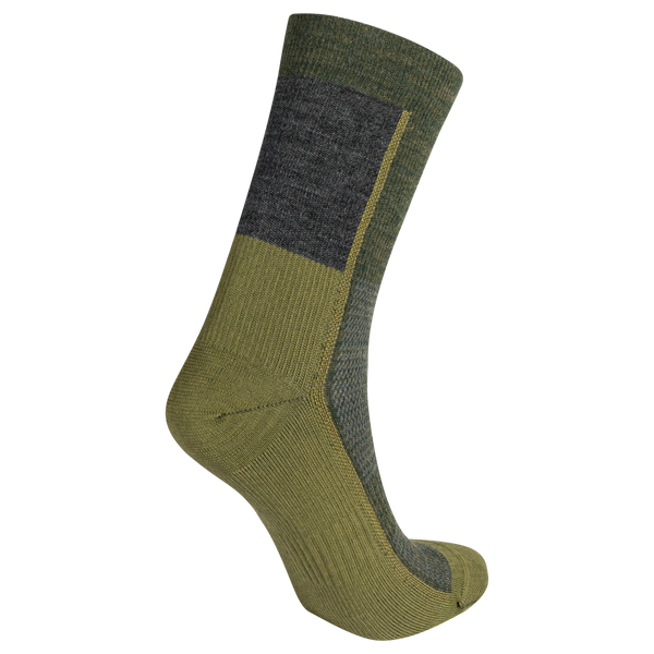 Senti Merino Mid Socks — Avocado Green