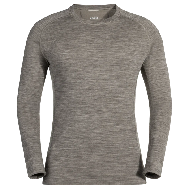 Hejma Men's Merino Longsleeve — Taupe Beige