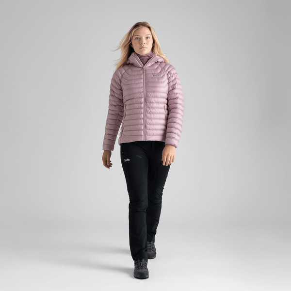 Nubaro Women's Insulated Hooded Jacket —  Lila Haze