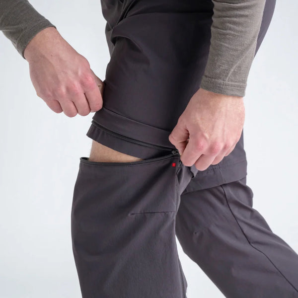 Pado Men's Zip-Off Pants — Dark Navy