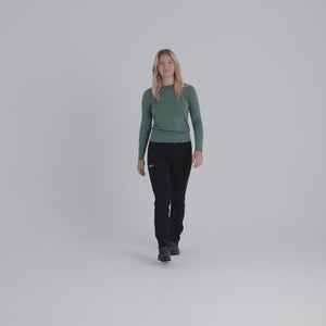 Senti Women's Merino Longsleeve — Lila Haze