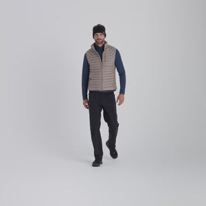 Nubaro Men's Insulated Vest — Navy
