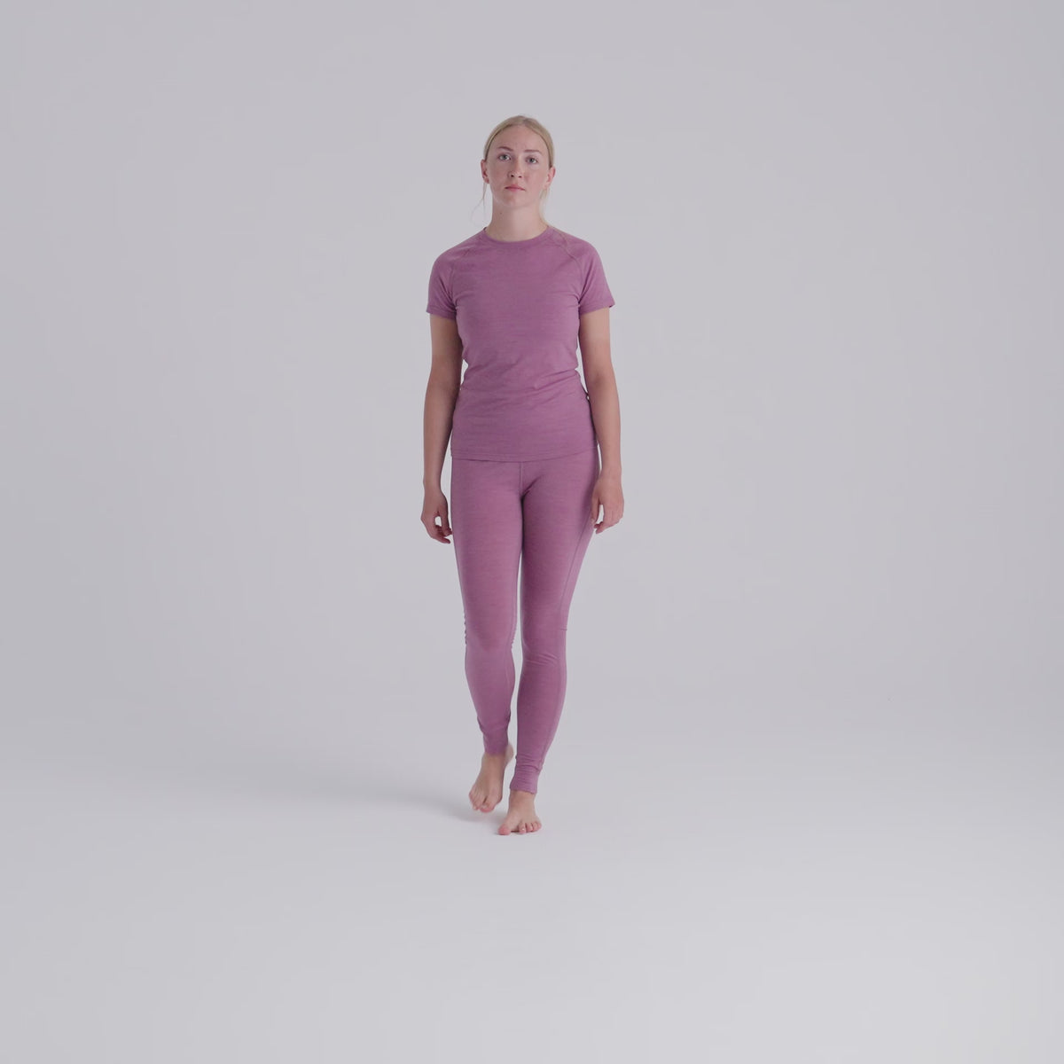 Senti Women's Merino T-shirt — Lila Haze