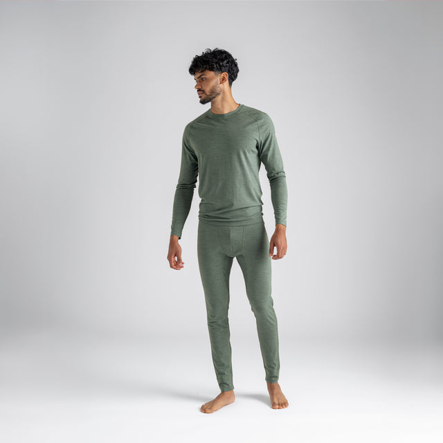Senti Men's Merino Longsleeve — Decadent Red