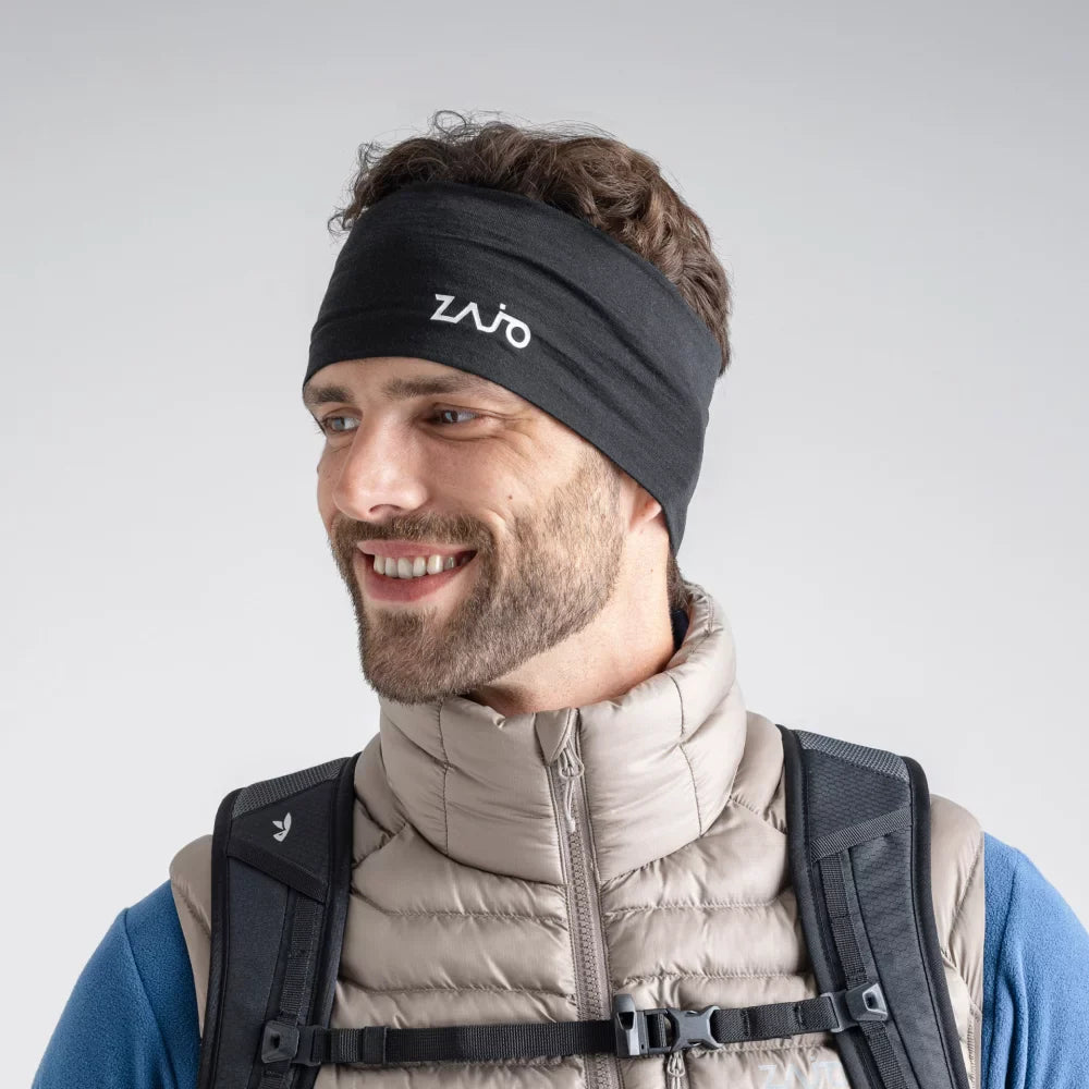Senti Merino Headband — Purple