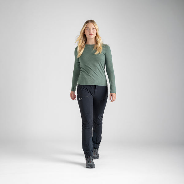Senti Women's Merino Longsleeve — Dove Grey